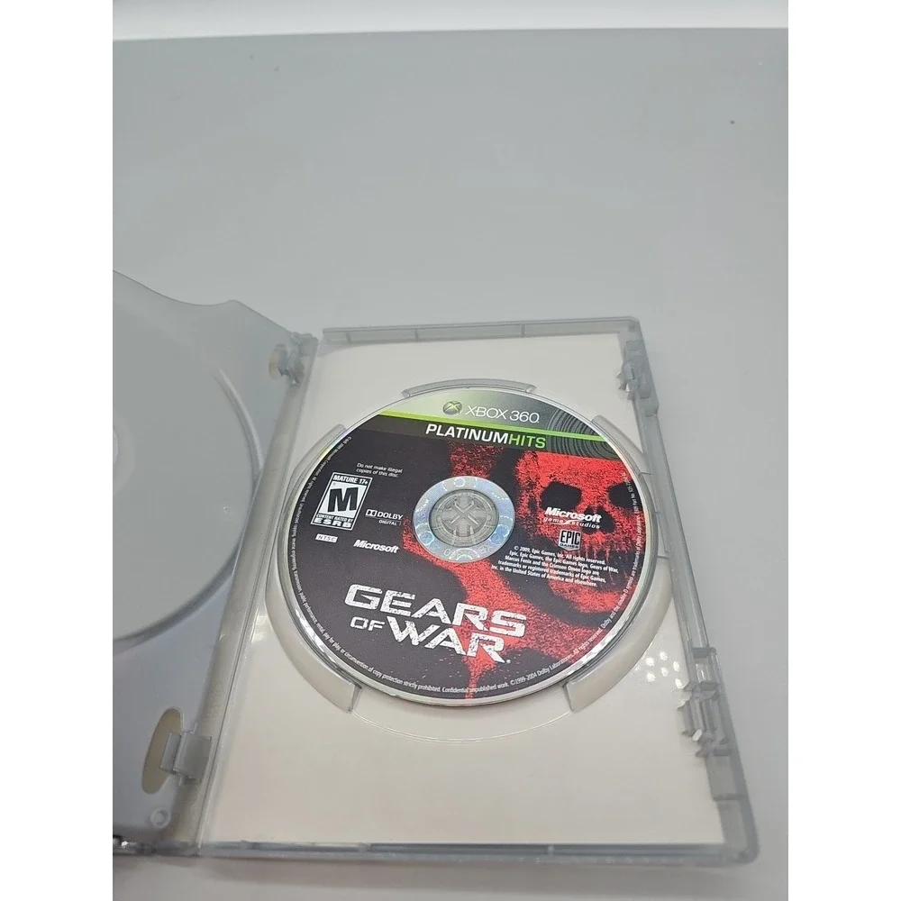 XBOX 360 GEARS OF WAR 3 & Gears Of War Triple 2 Games Manuals GAME 360
